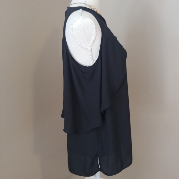 VINCE CAMUTO 🌹 Dressy Tank Type Top With Layers - Picture 2 of 9